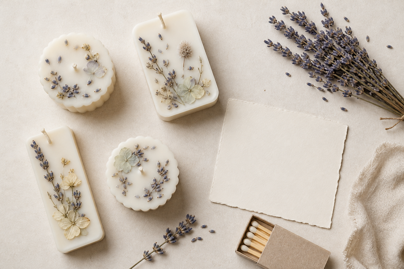 Botanical wax collection